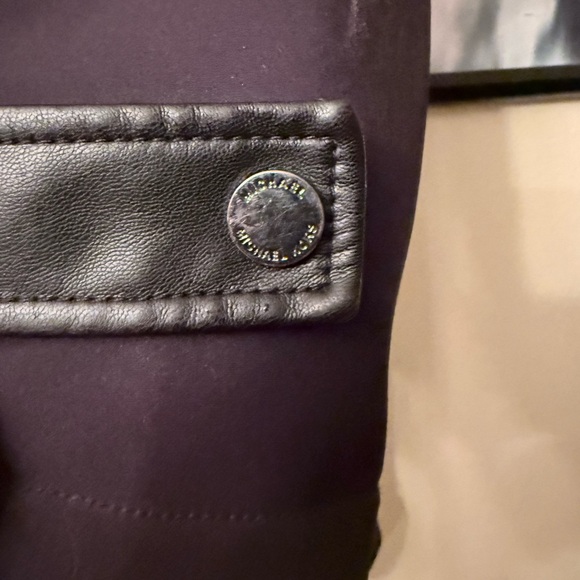 Vintage Michael Kors Black Trench Coat, Size Medium, EUC - Picture 6 of 13